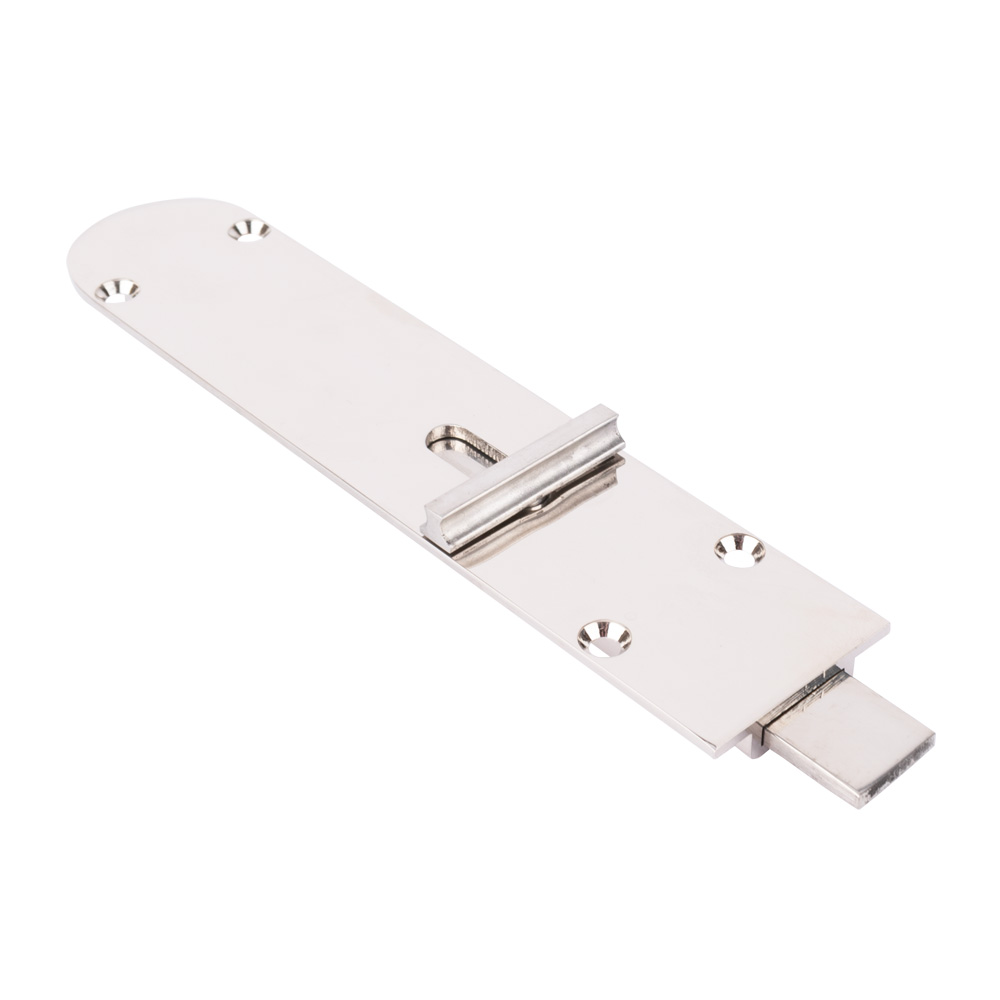 Henderson Securefold Pro Non-Locking Flush Bolt - 190mm - Polished Chrome
